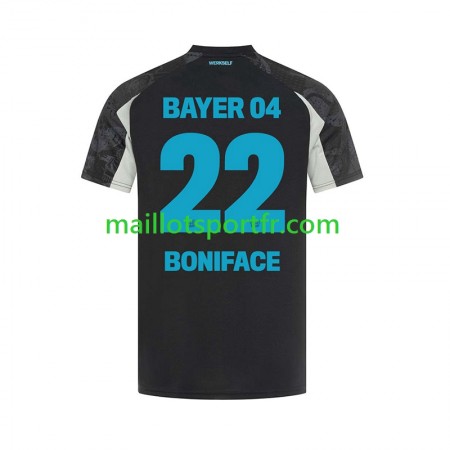 Maillot de Foot Bayer 04 Leverkusen Victor Boniface 22 Troisieme 2024/25